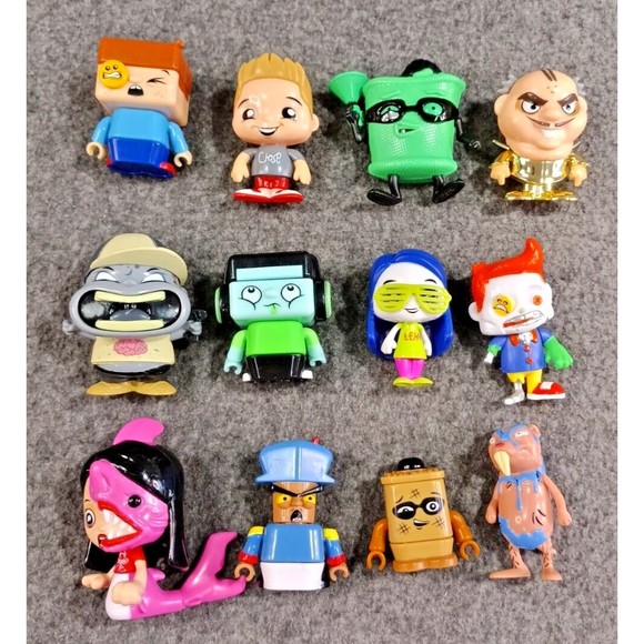 Bonkers FGTeeV Lot of 12 Mini Figures Great White Lexi + More - Picture 1 of 16